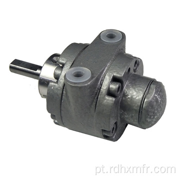 Motor pneumático de palhetas HX1AM-V (instalação de braçadeiras)